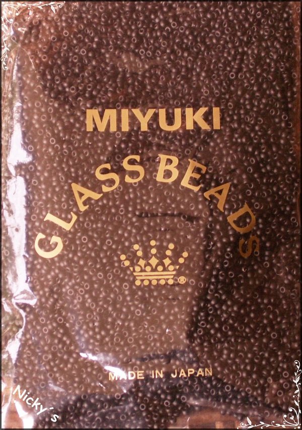 20 g MATTE japanische MIYUKI- Perlen 3mm 8/0