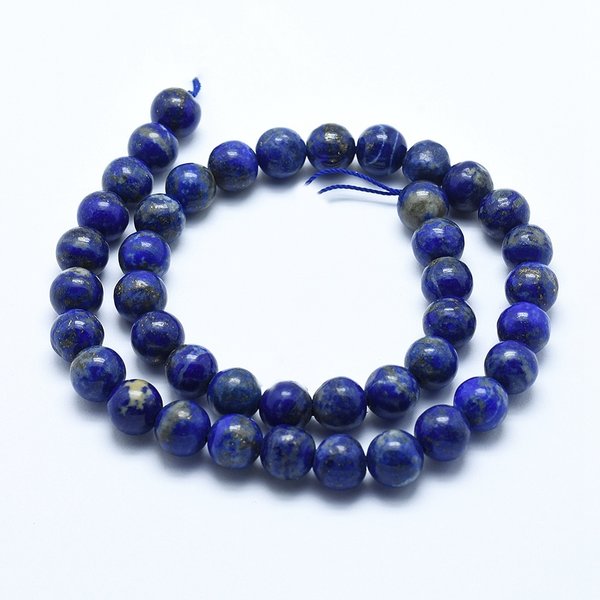 Natürliche blaue Lapislazuli Perlen Strang 6 mm 8 mm